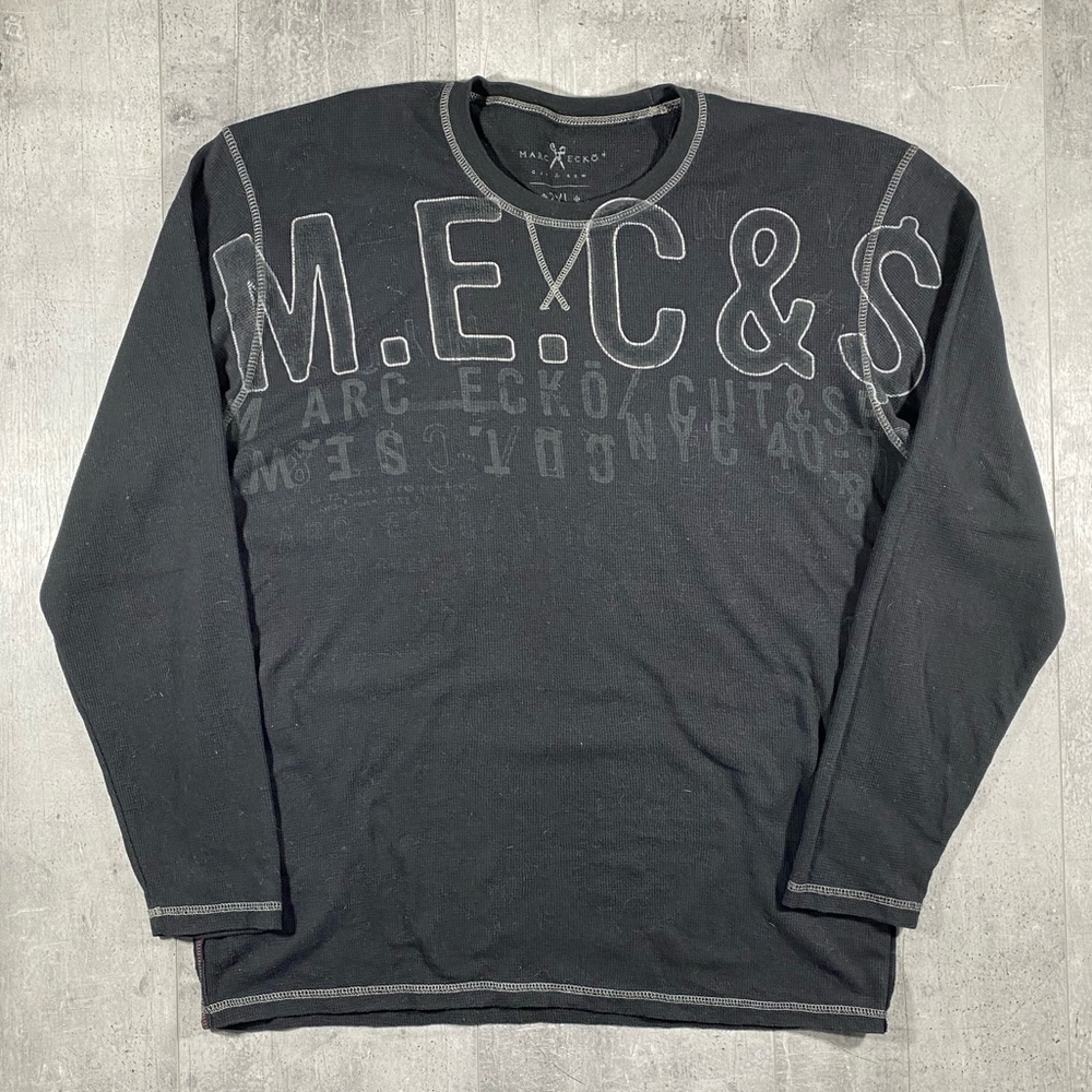 00s Y2k Marc Ecko Thermal Longsleeve